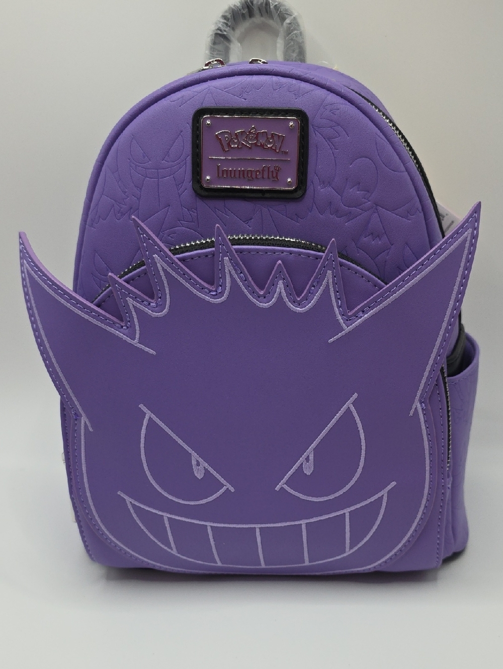 Loungefly Purple Gengar Face Mini Backpack